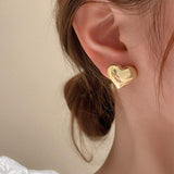 Náušnice v tvare srdca