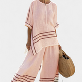 Cláudia | Patogus Daisy kombinéza s širokými pruhmi